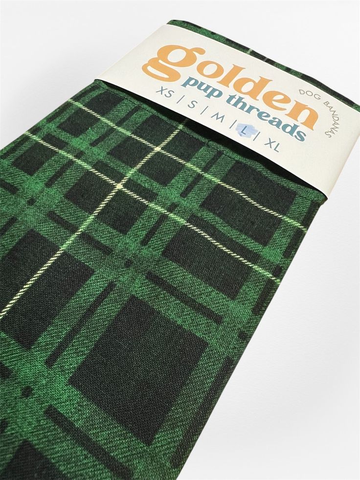 Green Plaid Bandanas image 3