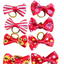Red Dog & Cat Fashion Bows