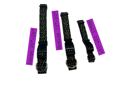 Polka Dot Dog Collar