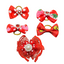Red Dog & Cat Fashion Bows