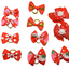 Red Dog & Cat Fashion Bows